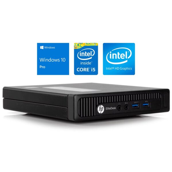 PC CORE i5 CUARTA GEN, HP ELITEDESK 800G1 MINI, RAM 6GB, HDD 500GB.