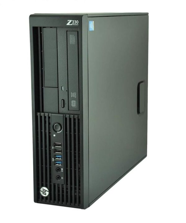 ESTACION DE TRABAJO CORE I5 CUARTA GEN, HP Z230 WORKSTATION SFF, RAM 12GB, SSD 256GB, VIDEO 1GB.