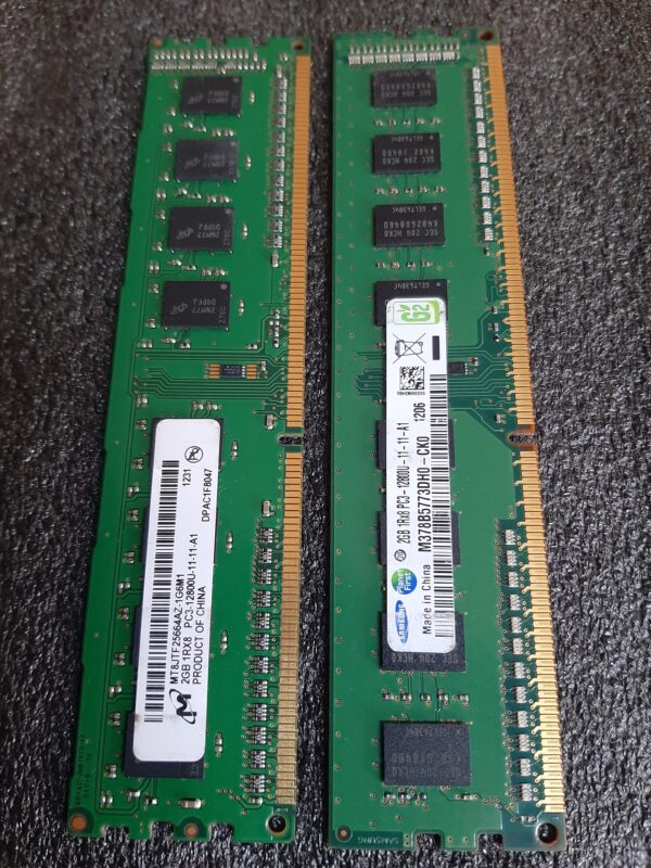 MEMORIA RAM DDR3 2GB, 12800, 1600MHz, PARA COMPUTADORA