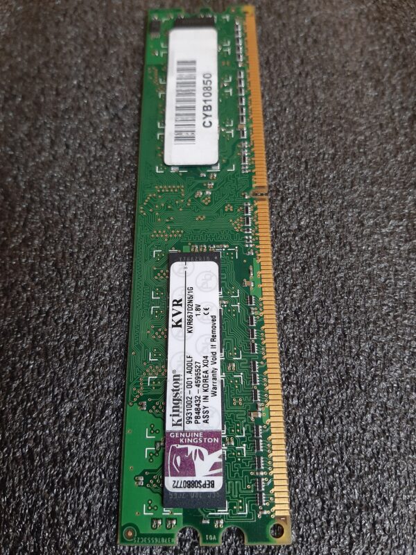 MEMORIA RAM DDR2 1GB, PARA COMPUTADORA