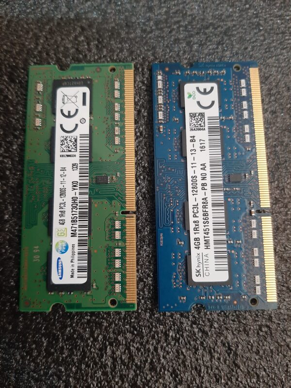 MEMORIA RAM DDR3L, 4GB, 12800, 1600MHZ PARA PORTATIL