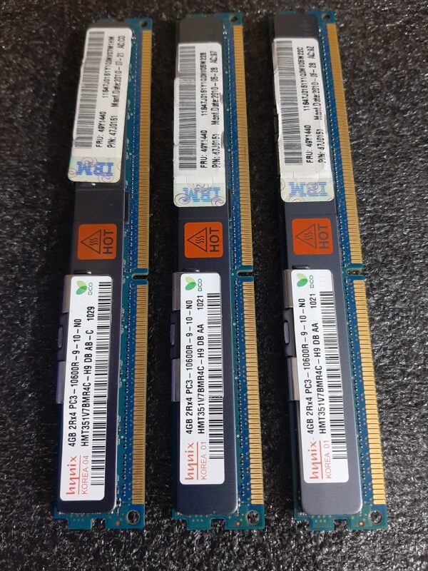 MEMORIA RAM PC3 10600R, 4GB, PARA SERVIDOR